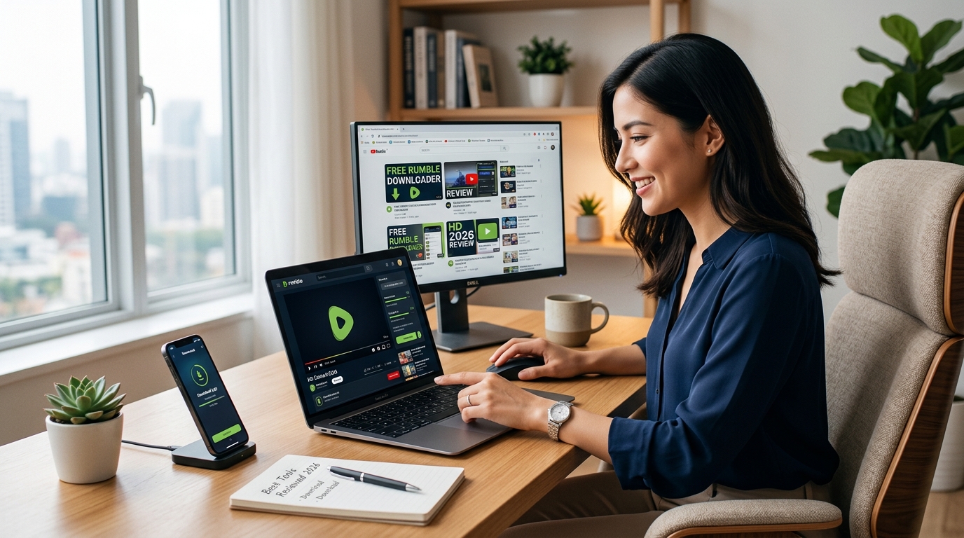 Free Rumble Video Downloader Online HD 2026: Best Tools Reviewed