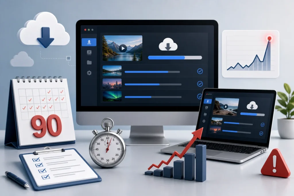 SnapDownloader Review 2026: 90 Days Tested, Shocking Results — editorial image for this bestvideodownloader.net article